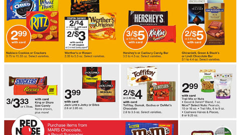 Walgreens Mars 'Red Nose Day' Feature